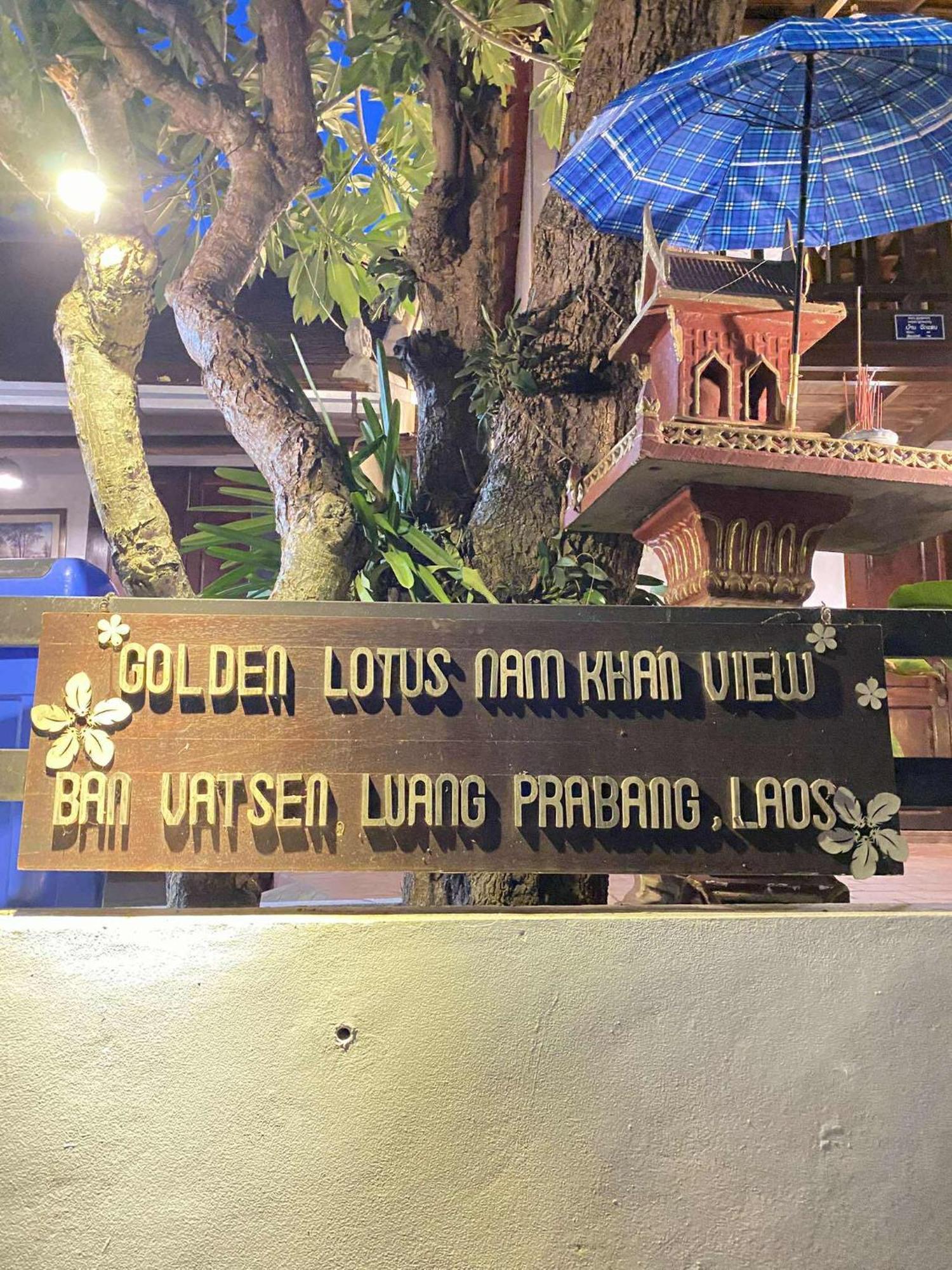 Golden Lotus Namkhan View Luang Prabang Eksteriør bilde